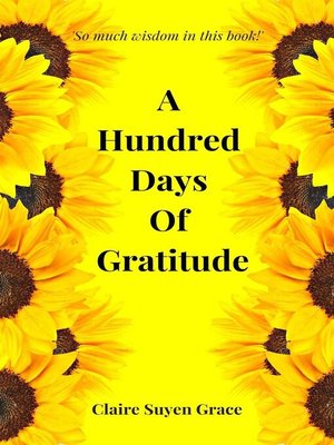cover image of A Hundred Days of Gratitude